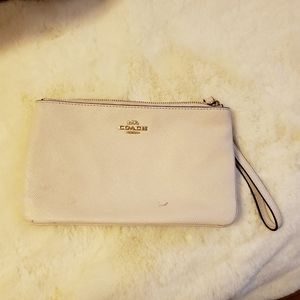 Off white Coach wallet